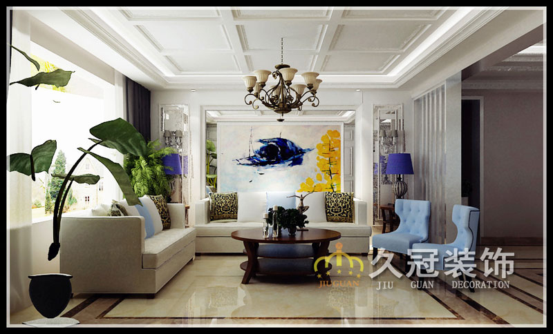 沙發(fā)墻效果